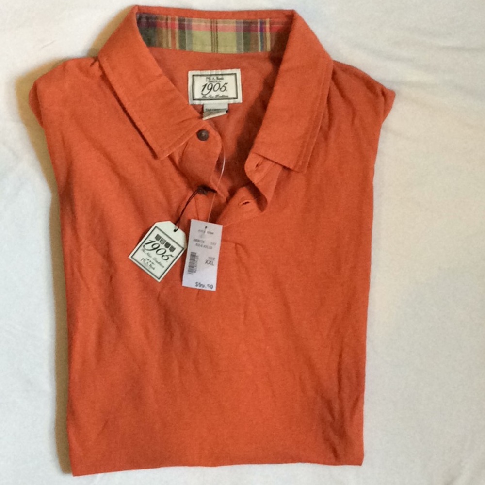 Men’s Cotton/Linen Mix Polo Shirt